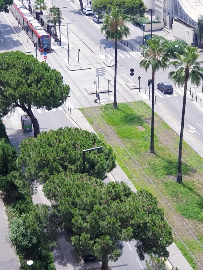 Big Flat Sea Vieuw 95 M2 5 Rooms Near Airport 5 Min Train 3 Min And Tram On Site, Beach 7 Min, 2 Showers And 2 Toilets , Neuf Grand Appartement 95 M2 5 Chambres Proche Aeroport 5 Min Train 3 Min Et Tramway Sur Place, Plage 7 Min 2 Douches Et 2 Wc Vue 니스 외부 사진